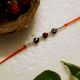 Acrylic Beads, Glass Beads Rakhi for Festive Gifting